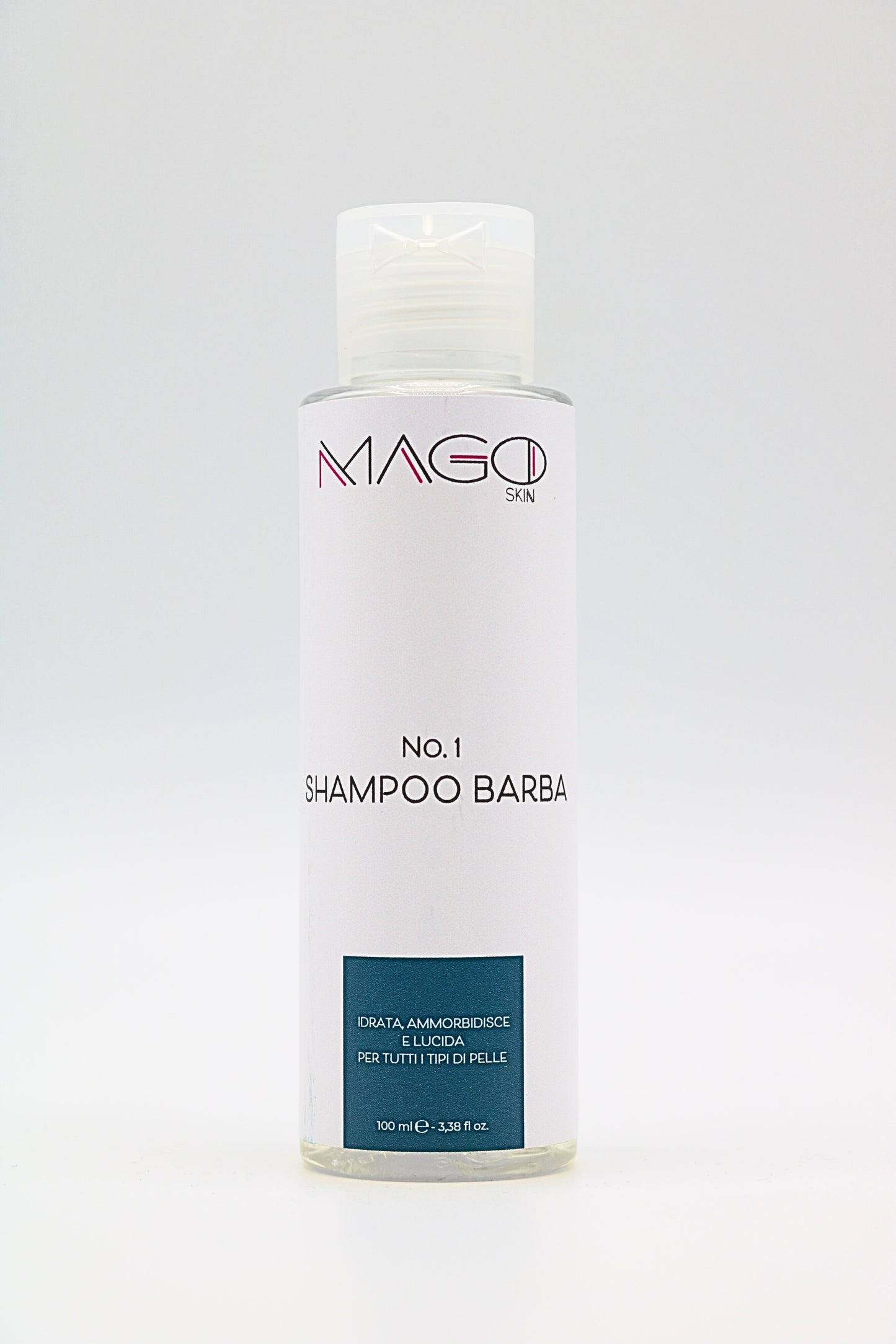 No. 1 SHAMPOO BARBA - idrata, ammorbidisce e lucida - per tutti i tipi di pelle