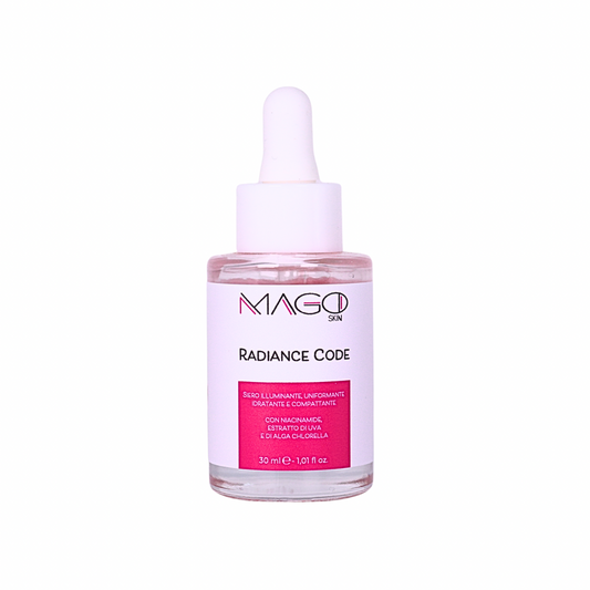 RADIANCE CODE - siero illuminante, uniformante, idratante e compattante