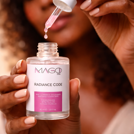 RADIANCE CODE - siero illuminante, uniformante, idratante e compattante
