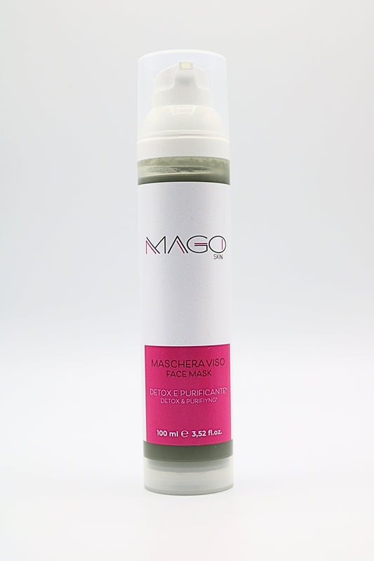 MASCHERA VISO IN CREMA - detox e purificante (circa 25 applicazioni)