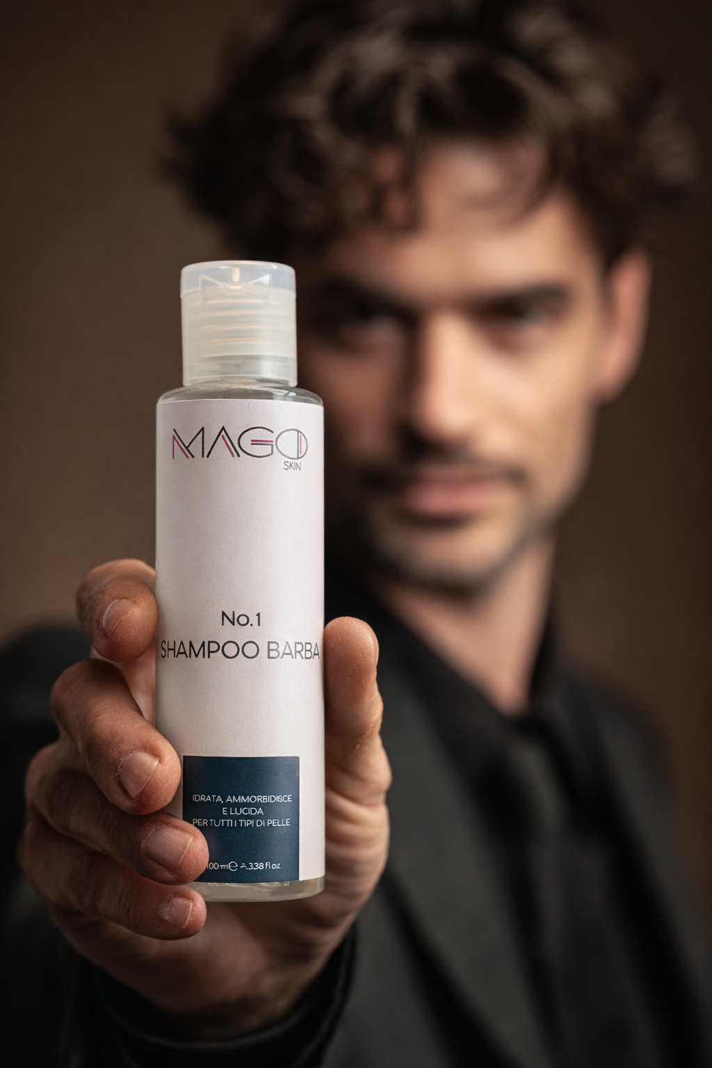 No. 1 SHAMPOO BARBA - idrata, ammorbidisce e lucida - per tutti i tipi di pelle