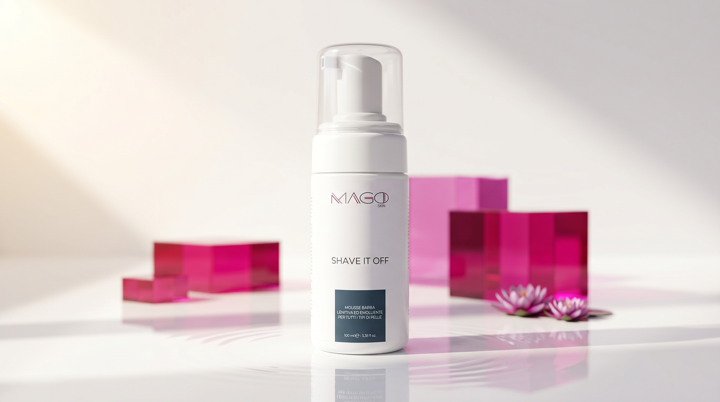 SHAVE IT OFF - soothing and emollient beard mousse - for all skin types