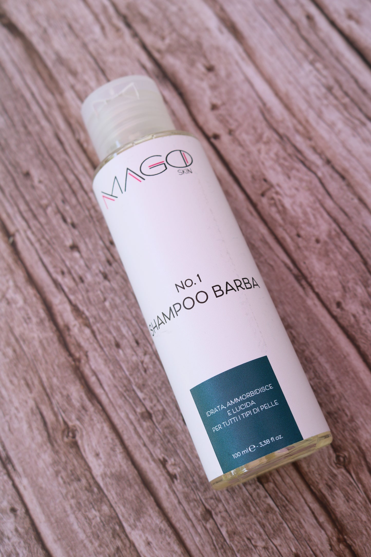 No. 1 SHAMPOO BEARD - hydrates, softens and shines - for all skin types
