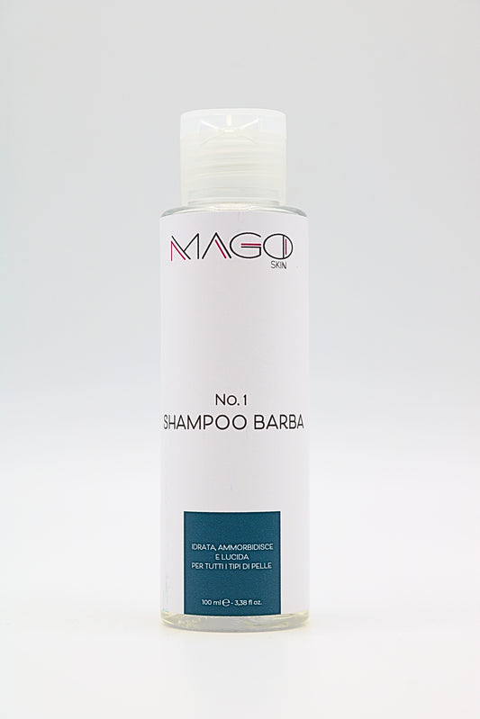 No. 1 SHAMPOO BARBA - idrata, ammorbidisce e lucida - per tutti i tipi di pelle