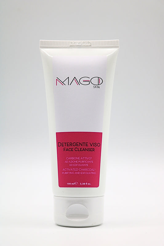 DETERGENTE VISO - carbone attivo ad azione purificante ed esfoliante
