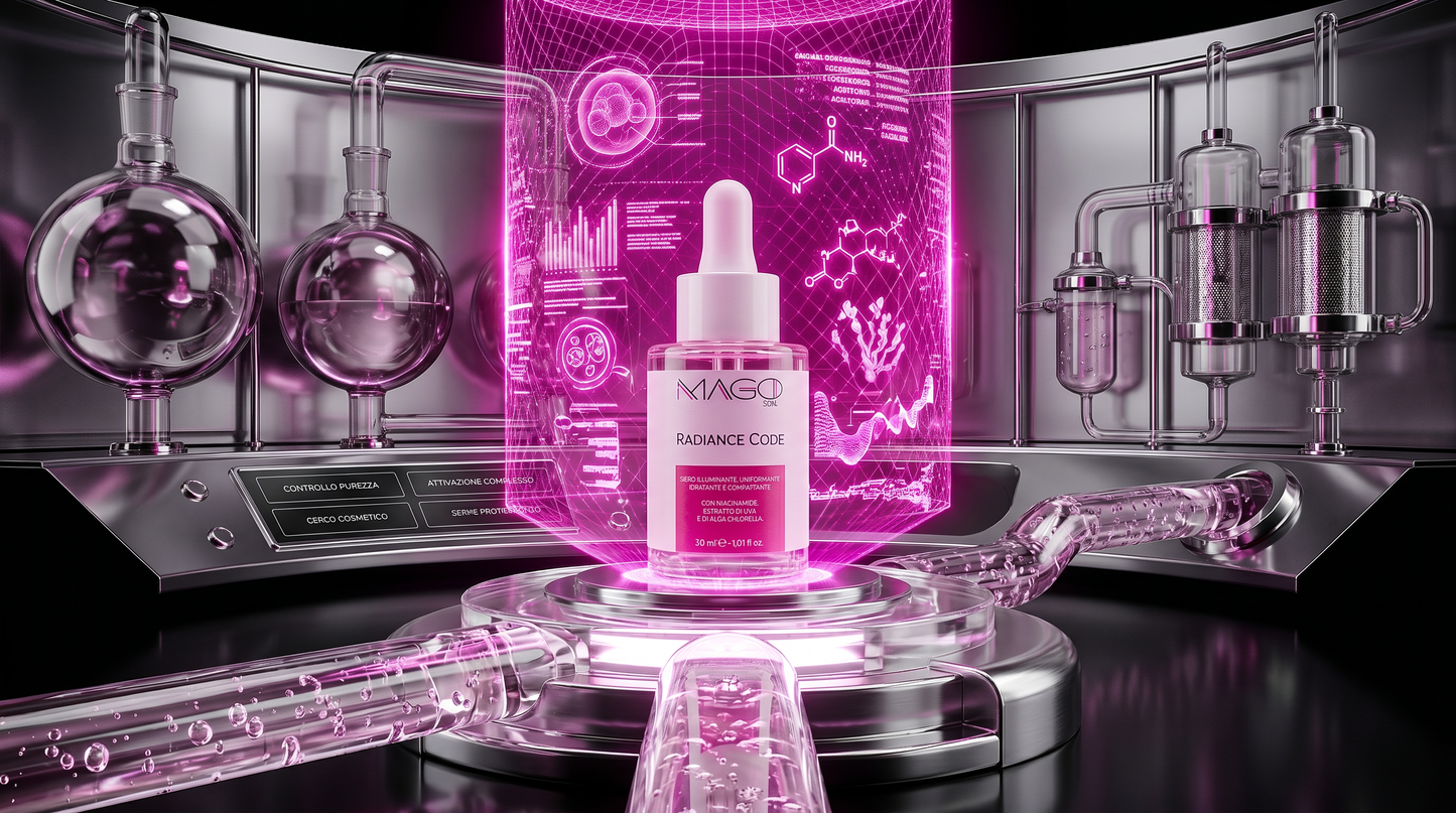RADIANCE CODE - siero illuminante, uniformante, idratante e compattante