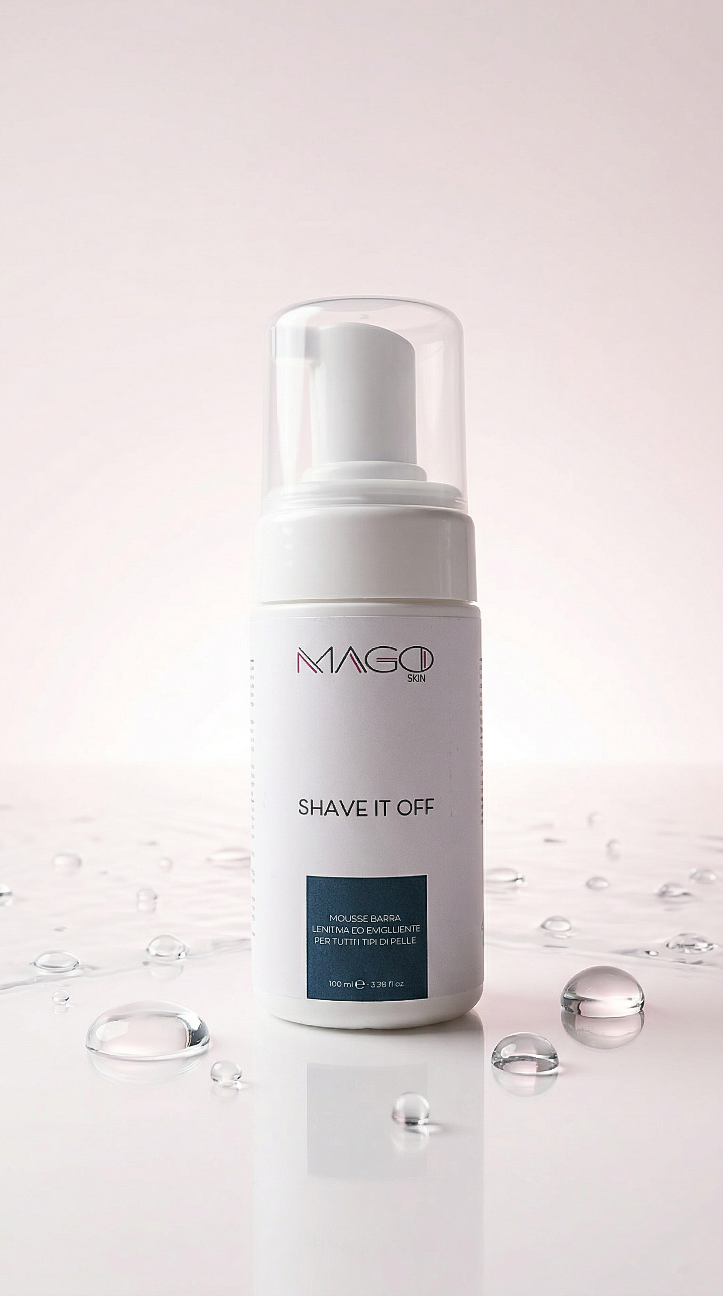 SHAVE IT OFF - soothing and emollient beard mousse - for all skin types