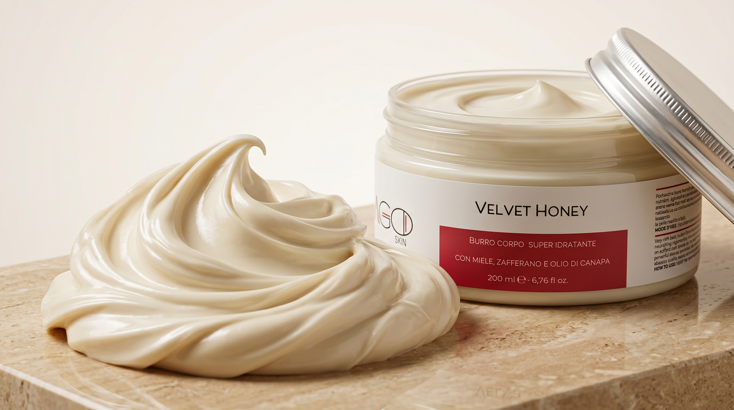 VELVET HONEY - burro corpo super idratante