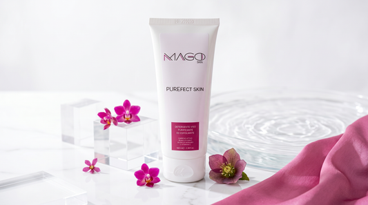 FACIAL CLEANSER - activated charcoal with purifying and exfoliating action
